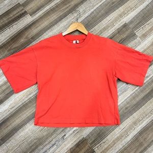 & Other Stories Relaxed T-Shirt | & Other Stories T-shirt | red t-shirt